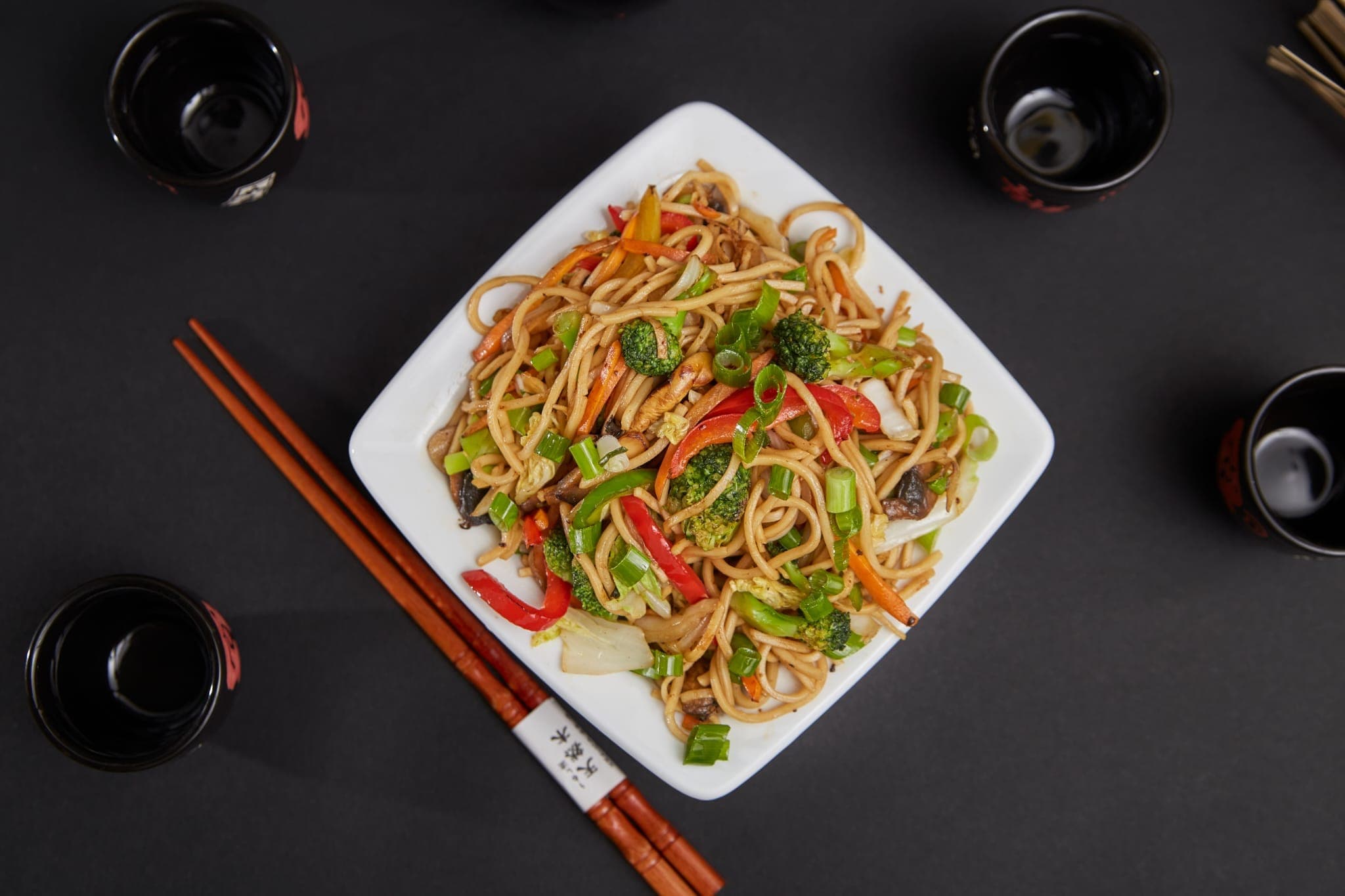 Noodles cu legume