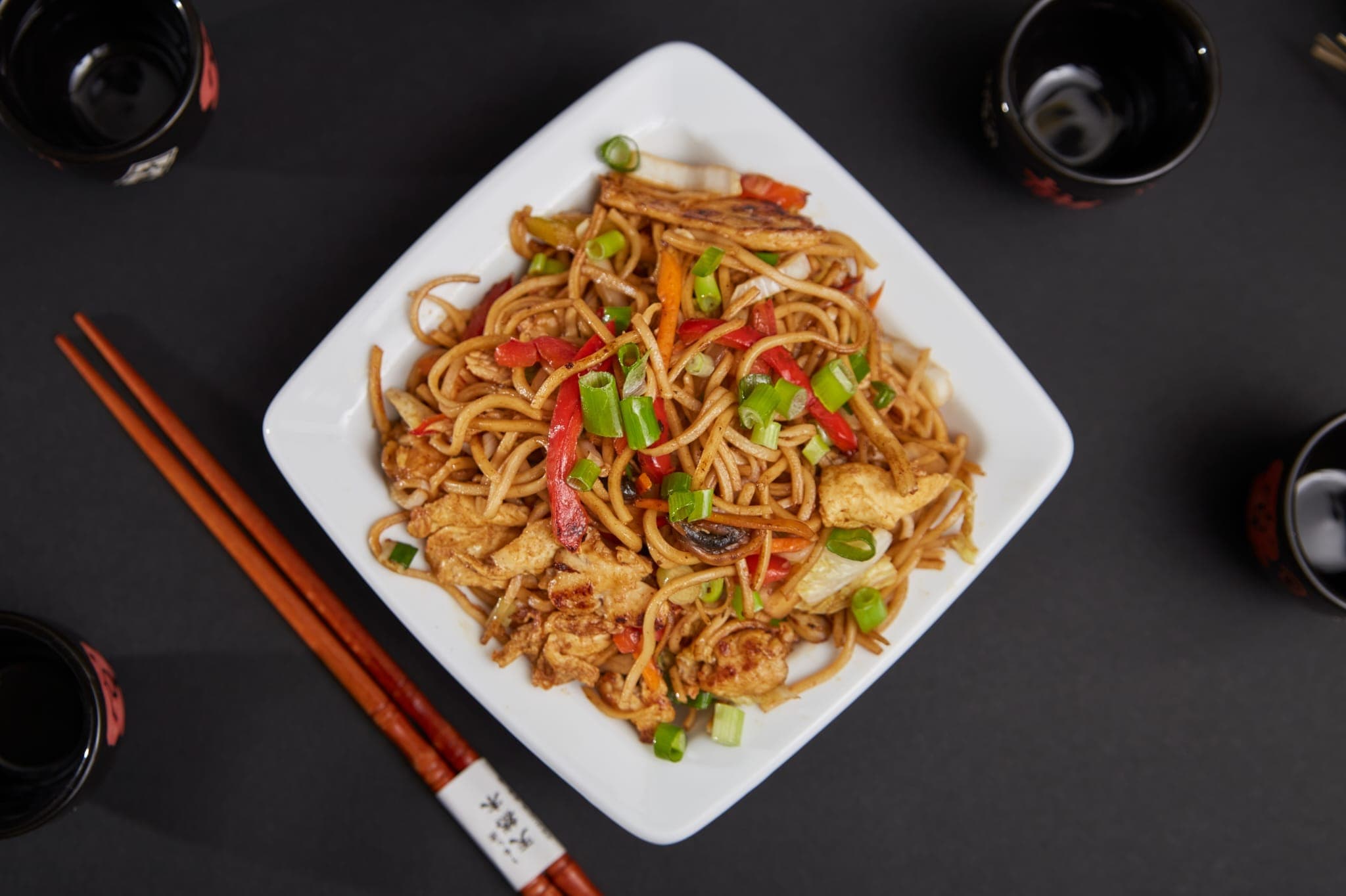 Noodles cu pui